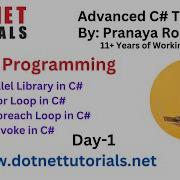 Parallel Programming In C Task Parallel Library In C Dot Net Tutorials Pranaya Rout