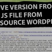 How To Remove Version From Stylesheet CSS And Script JS From Page Source Through Plugin In WordPress