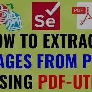 How To Extract Images From Pdf File Using Pdf Util