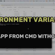 Setup Environment Variables Run Any Exe On Command Prompt Without Setting Current Directory CD
