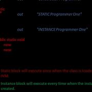 Static And Initialize Block In JAVA