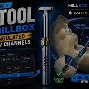 How To Add A T Tool In MillBox DGSHAPE For Angulated Screw Channel Milling