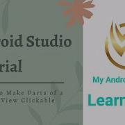 Android Studio Tutorial How To Make Parts Of A TextView Clickable Learnvibes Androiddev