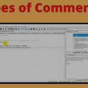Types Of Comments In Python Exploring Comment Types For Code Clarity Lecture 14