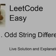 2451 Odd String Difference Leetcode Easy