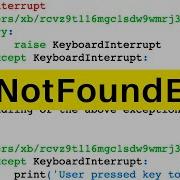 FileNotFoundError Python Tutorial