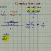 Ex 6 Simplify A Complex Fraction Variables