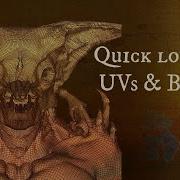 Quick Retopology UV And Baking With The Demon 3D Model Pack Part 3
