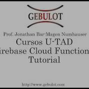 Firebase Cloud Functions Tutorial English