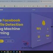 Выявление фейковых профилей в Facebook с помощью машинного обучения Дипломный проект IEEE по Py
