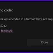 Ошибка Отсутствует кодек 0xc00d5212 бесплатное исправление в Windows 10 2025
