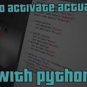 How To Activate Actuators With Python In BGE
