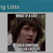 HTML Lists