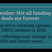 UNCG Libraries Research And Application Webinar Open Access Funding Support At UNCG