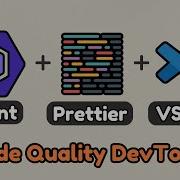 Настройка ESLint Prettier и VSCode для линтинга и форматирования кода JavaScript Советы по соз