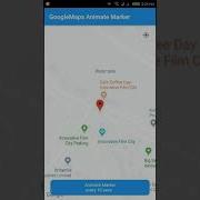 GoogleMaps Marker Animation Flutter