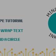 Wrap Text Around A Circle Using Inkscape