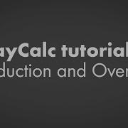 ArrayCalc Tutorial 1 Introduction And Overview
