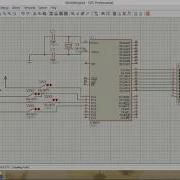 Blinking Led Proteus Simulation 8051