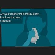 COVID Tip Cover When Coughing And Sneezing
