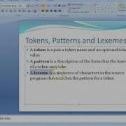 Lexical Analysis