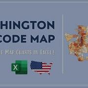 Washington Zip Code Map In Excel Zip Codes List And Population Map