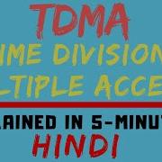 TDMA Time Division Multiple Access Mobile Communication Computing HINDI