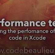 How To Measure The Performance Of Your Code In Xcode