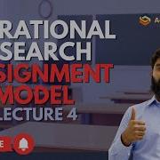 Operational Research Assignment Model 4