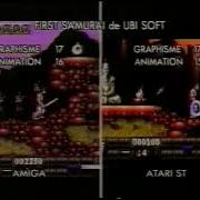 First Samurai Test Comparatif Amiga Atari ST Micro Kid S 1992