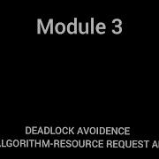 Operating System Deadlock Avoidance Bankers Algorithm Resource Request Algorithm