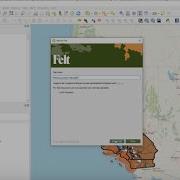 Share QGIS Maps On The Web With The Felt Plug In