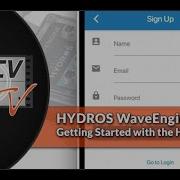 HYDROS WaveEngine Getting Started Download App Create Account Connect To WiFi