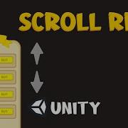 Best Way To Scroll Menu Like A PRO In Unity