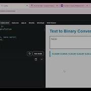 Binary Converter Project