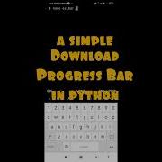 How To Make A Simple Download Progress Bar In Python Coding Hacker Hacking Programming