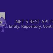 NET 5 REST API Tutorial 02 Entity Repository Controller GET