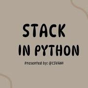 Stack Implementation In Python Data Structures Explained With Code