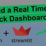 Создайте панель мониторинга цен акций в реальном времени на Python с помощью Streamlit
