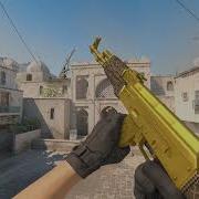 AK 47 Gold Arabesque Counter Strike 2