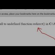 CI Error Call To Undefined Function Redirect