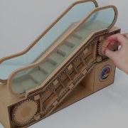 First Ever Beautiful Handmade Escalator Cardboard Model Cardboard Creation 2026
