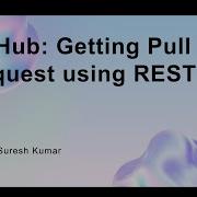 GitHub Getting Pull Request Using REST API