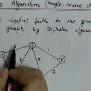 Lec 42 Dijkstra Algorithm In Hindi Single Source Shortest Path Operation Research