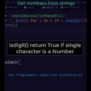 Get Numbers From Strings In Python