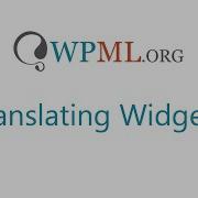 Translating Widgets In WPML