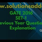 OS Process Synch CS GATE PYQs GATE 2016 Set 1 Solutions Solutions Adda Q7 GATE 2022