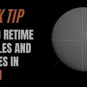 Quick Tip How To Retime Particles And Volumes In Houdini