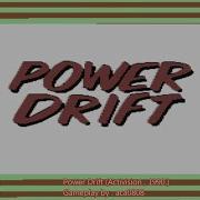 COMMODORE 64 C64 POWER DRIFT ACTIVISION 1990 752 000 PTS