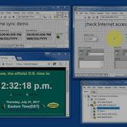 LabVIEW Code Synchronize The System Clock To A NIST Time Source Expected Results